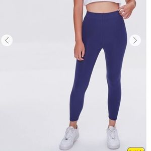 Forever 21 Cotton High Waisted Leggings